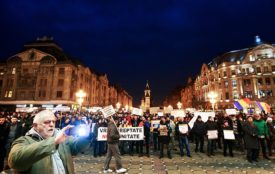 protestul împotriva grațierii