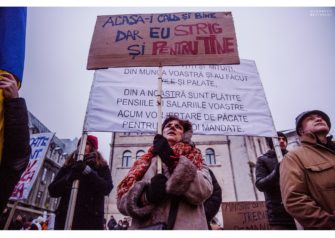 protestul împotriva grațierii