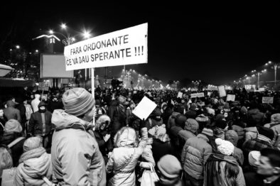 protestul împotriva grațierii