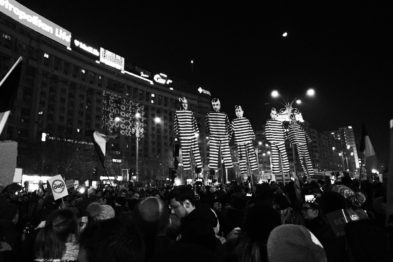 protestul împotriva grațierii