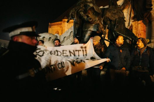 protestul împotriva grațierii