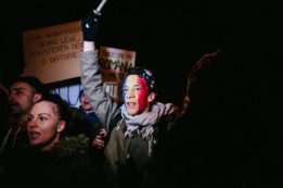 protestul împotriva grațierii