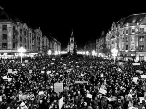 protestul împotriva grațierii