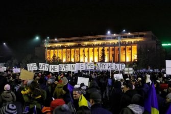 protestul împotriva grațierii