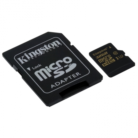  Kingston Gold microSDHC 32GB UHS-I U3 – microREGELE