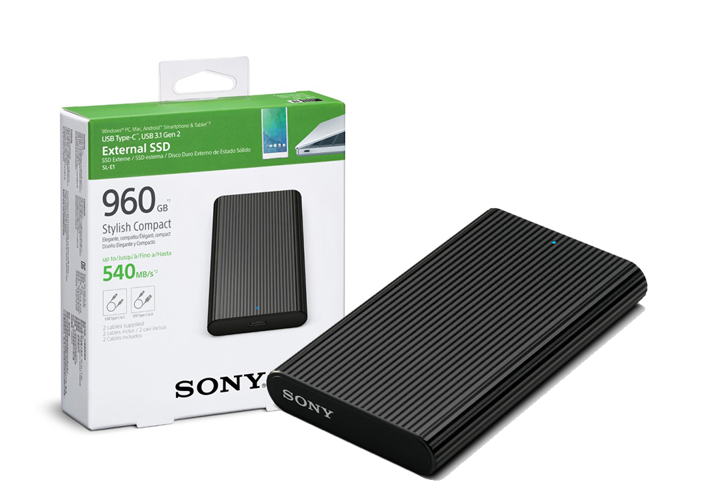  Sony anunță o nouă serie de SSD-uri compacte pentru stocare rapidă
