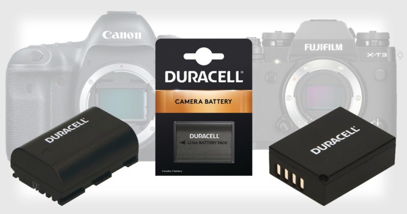  Duracell vinde baterii accesibile pentru aparate DSLR și mirrorless