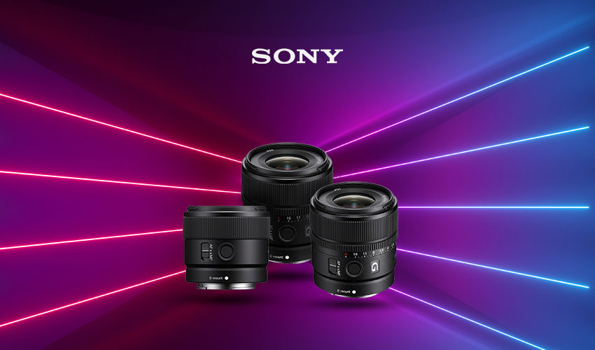  Sony anunță trei obiective APS-C superangulare cu montură E