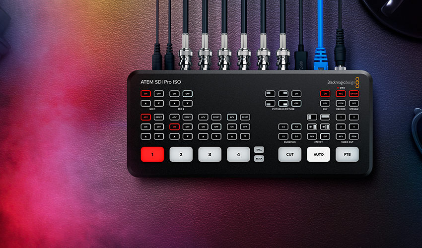 ATEM SDI Live Production Workshop, cu specialiștii Blackmagic Design