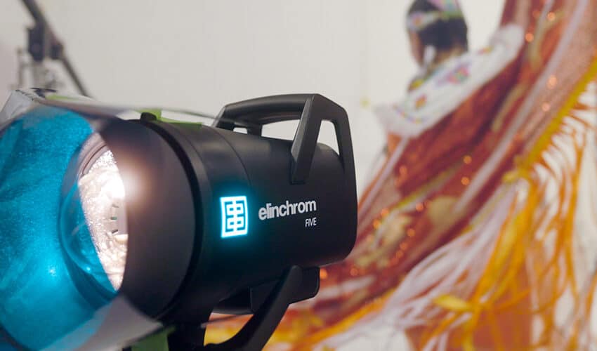  Pe platou cu Elinchrom FIVE