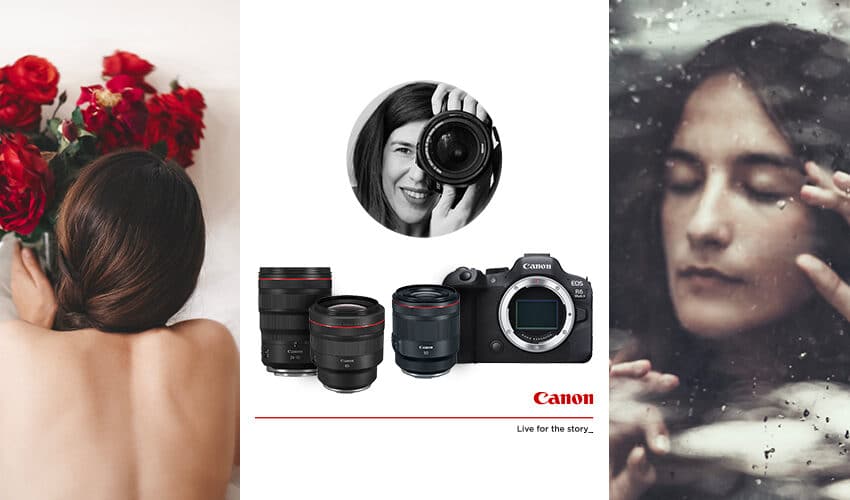  Workshop gratuit: Portretul creativ prin lentilele Canon RF, cu Elena Corbu