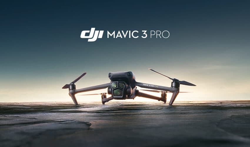  DJI Mavic 3 Pro: Trei camere pe o singură dronă