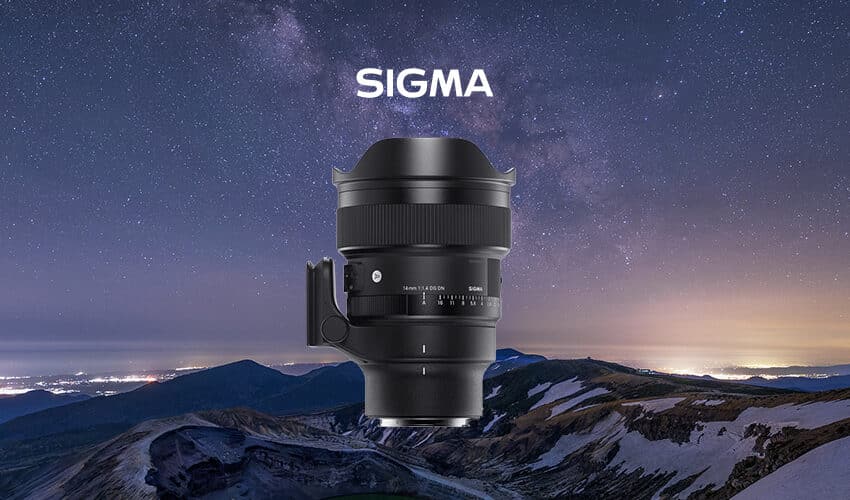  Sigma lansează noul obiectiv mirrorless: 14mm F1.4 DG DN Art
