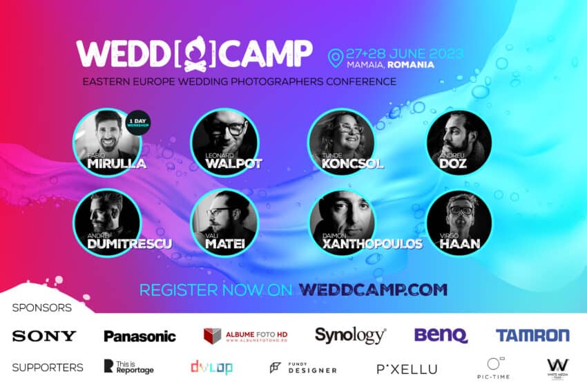  WEDDCAMP 2023, mai mult decât un eveniment dedicat fotografiei de nuntă