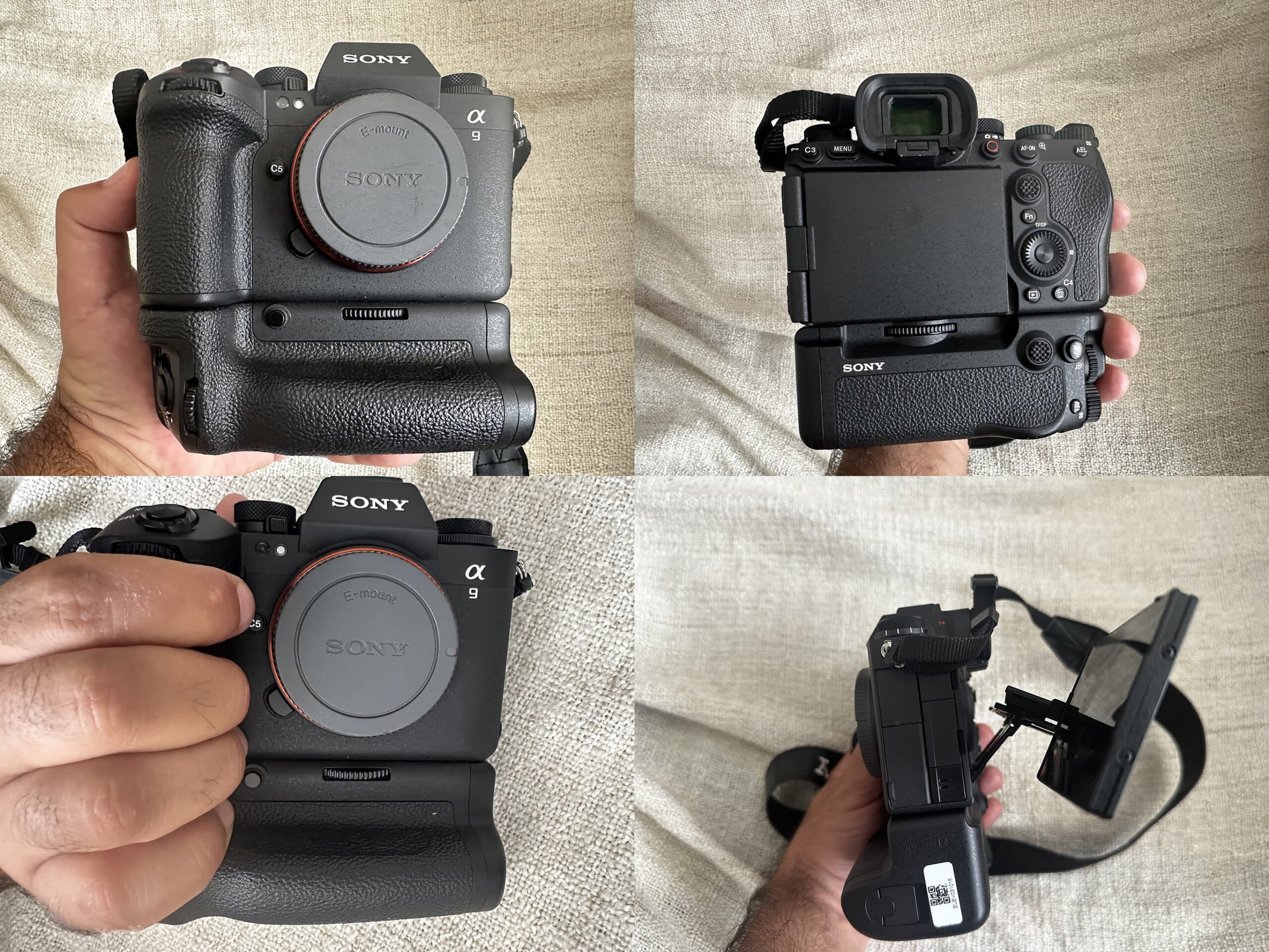 Sony A9III Ergonomie