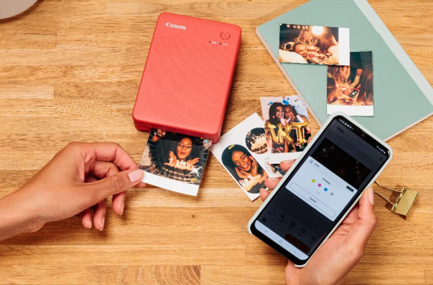  Canon lansează SELPHY QX20, o nouă imprimantă foto color portabilă
