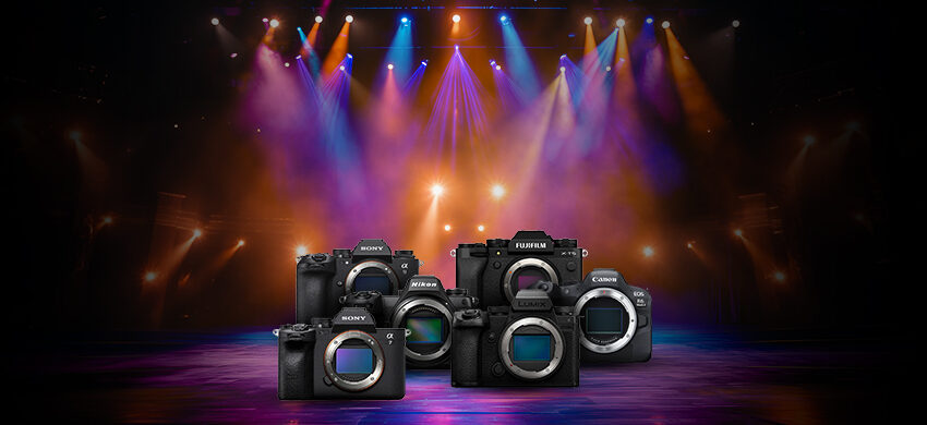 Cele mai bune 6 aparate mirrorless pentru fotografia de eveniment în 2025